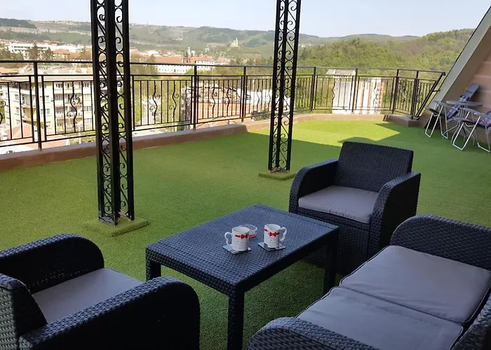 Unique Studio- Great Balcony And View! Parking Possibility! Tırnova